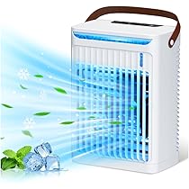 Amazon | 冷風機 冷風扇 【新設計 -11℃の冷却力・5段階風量】 卓上冷風